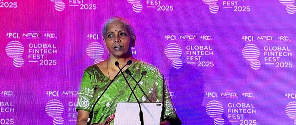 Atmanirbharta, Finance Minister Smt. Nirmala Sitharaman Announces Launch of Foreign Currency Settlement System at GFF 2025