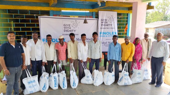 Finolex Industries and Mukul Madhav Foundation Celebrate Five Years of ‘Give with Dignity, Spreading Hope and Happiness Across India