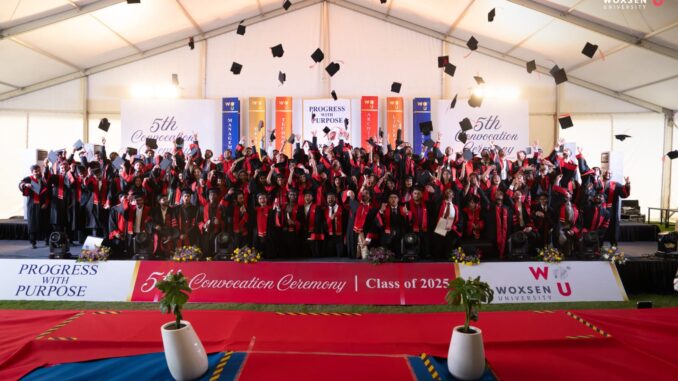 Woxsen University Confers Degrees to 800+ Graduates at 5th Convocation, Honours Stanford Professor Dr. John P.A. Ioannidis
