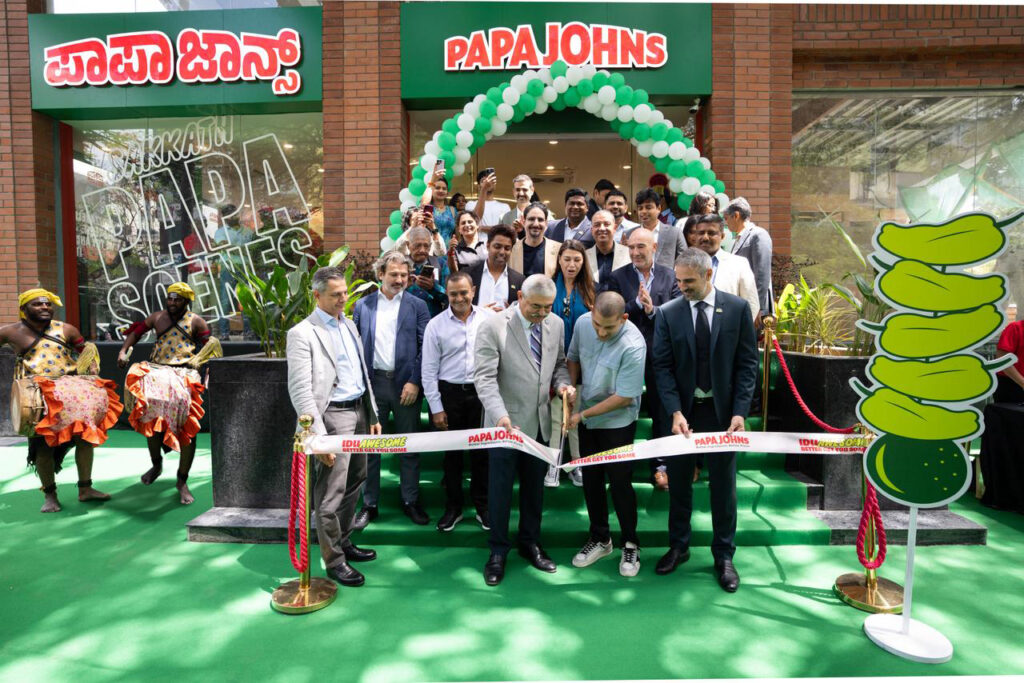 Papa Johns Launches in India with Four Restaurants in Bengaluru