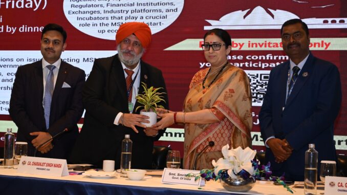 The Institute of Chartered Accountants of India (ICAI) hosts MSME Connect: ‘Stakeholders Strategic Meet 2025 and launches the ‘SME Clinic Initiative’