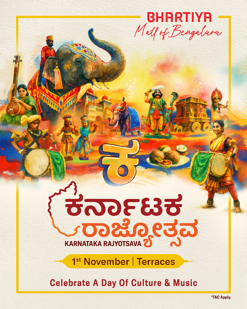 Karnataka Rajyotsava: A Cultural Extravaganza At Bhartiya Mall of Bengaluru