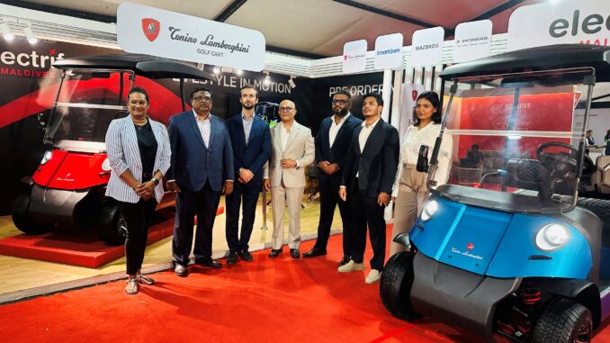 Kinetic Green Tonino Lamborghini Appoints Electrify Maldives as the Official Distributor for Maldives, Unveils the electric luxury golf & lifestyle carts at TechEng 2025, the Maldives’ premier exhibition