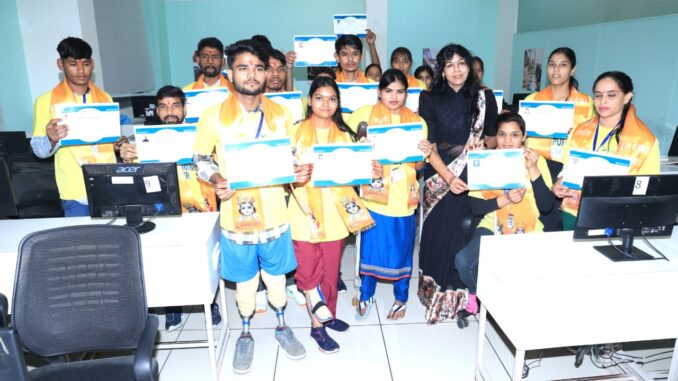 68th Free Computer Course by Narayan Seva Sansthan Concludes; 1,055 Differently-Abled Trained in Past 10 Years