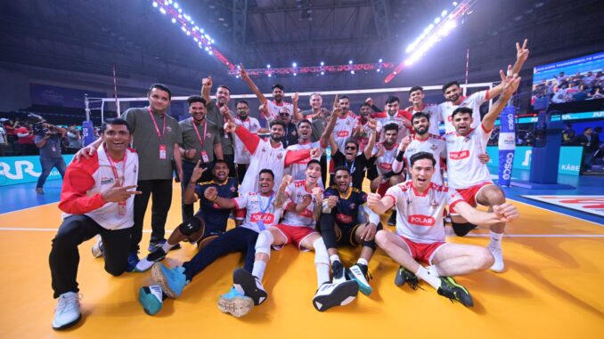 PVL 2025: Kolkata Thunderbolts pick solid win over Kochi Blue Spikers to get three points
