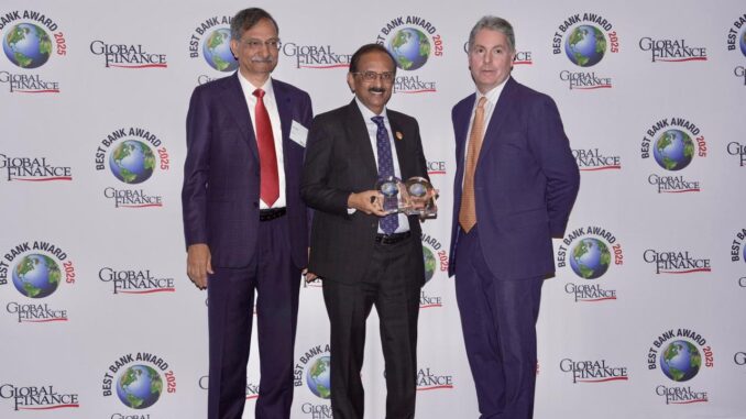SBI Receives World’s Best Consumer Bank 2025 and Best Bank in India 2025 Awards from Global Finance, New York