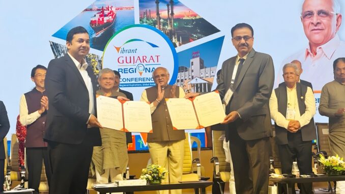 Gandhinagar, October 09, 2025: Avaada Group, a diversified energy conglomerate, today signed a Memorandum of Understanding (MoU) with the Government of Gujarat for investing an aggregate amount of ₹36,000 crore across Solar, Wind and Battery Energy Storage System (BESS) projects in the State. The MoU, which was signed at the Vibrant Gujarat Global Summit 2025, reaffirms the company’s commitment to driving India’s green energy transition and supporting Gujarat’s vision of becoming a hub for clean and sustainable energy.

Under the agreement, Avaada Group will establish 5 GW capacity of Solar Power Projects, 1 GW capacity of Wind Power Project and 5 GWh capacity of BESS Projects across Kutchh, Banaskantha and Surendrangar districts of Gujarat. This will help enhance grid reliability by ensuring efficient storage and dispatch of green power. All the projects are expected to commence between 2027-2030.

The projects together are estimated to generate over 1000 direct and 2,000 indirect green jobs in the State. Additionally, these projects are expected to generate employment opportunities for close to 5,000 people during the construction phase.

Hon’ble Chief Minister of Gujarat, Shri Bhupendra Patel ji, said: “Avaada Group has been a trusted partner in Gujarat’s renewable energy journey since signing its first 40 MW MoU sixteen years ago. Their new ₹36,000 crore investment in solar, wind, and battery storage further strengthens our shared vision for sustainable growth. The Government of Gujarat has assured full support for the speedy implementation of these projects, as Round-the-Clock green power is essential for realising the Hon’ble Prime Minister Shri Narendra Modi ji’s vision of a Viksit Bharat.”

Hon’ble Union Minister for New and Renewable Energy, Shri Pralhad Joshi ji, said: “India’s journey towards energy independence is being powered by visionary partnerships and bold investments like this. Avaada Group’s commitment to developing large-scale solar, wind, and battery storage capacity in Gujarat will not only strengthen our green energy ecosystem but also help us achieve the Hon’ble Prime Minister’s vision of Atmanirbhar Bharat and Net Zero by 2070. The Ministry of New and Renewable Energy welcomes such initiatives that combine innovation, sustainability, and employment generation, making India a global leader in the clean energy transition.”

Mr. Vineet Mittal, Chairman of Avaada Group, said: “Our solar power journey started with India’s first large-scale, ground-mounted 15MWp solar plant in Gujarat. With the signing of this MoU, we are proud to partner with the Government of Gujarat in its journey towards sustainable growth. We believe this investment is a step forward in realising India’s renewable energy ambitions, enhancing energy security and reducing carbon emissions. At Avaada Group, we are firmly committed to expand all the renewable sources of energy and make it as reliable as conventional power to supply round-the-clock green power at affordable price and shape a sustainable, self-reliant nation.”

Project Details:

Together, these projects will accelerate the State’s transition to clean and affordable energy along with delivering firm green power beyond solar hours through advanced battery storage. The integrated renewable portfolio will significantly enhance grid reliability, while cutting down more than 12 Million tons of CO₂ emissions and conserving approximately 166 million litres of water annually through robotic module cleaning technology.

Avaada Group’s 280 MW solar power project at Surendranagar in Gujarat was recently inaugurated by the Hon’ble Prime Minister Shri Narendra Modi ji. Developed under the Gujarat State Solar Policy, the project spans over 1,170 acres in the villages of Tavi and Varsani in Surendranagar district and entails a total investment of ₹1,500 crore. It is equipped with Avaada Electro’s ALMM-certified, Make in India TOPCon N-Type bifacial solar PV modules, reflecting a strong emphasis on domestic manufacturing and technological innovation.

Hon’ble Prime Minister also laid the foundation stone for the company’s 100 MW solar power project in Vadodara district. Spread across 350 acres, the project is expected to entail a total investment of ₹400 crore.

With a strong focus on community development, Avaada has launched several initiatives to uplift local communities. It conducts free tuition classes, educational trips, and career counselling sessions for students, and has set up a computer lab at a primary school to promote digital learning. Through its Stitching Centre, it also empowers women with cutting and stitching skills, helping them achieve financial independence.

These projects embody Avaada’s commitment to India’s goals of energy independence, decarbonisation, and sustainable growth, while delivering tangible socio-economic benefits for the people of Gujarat.