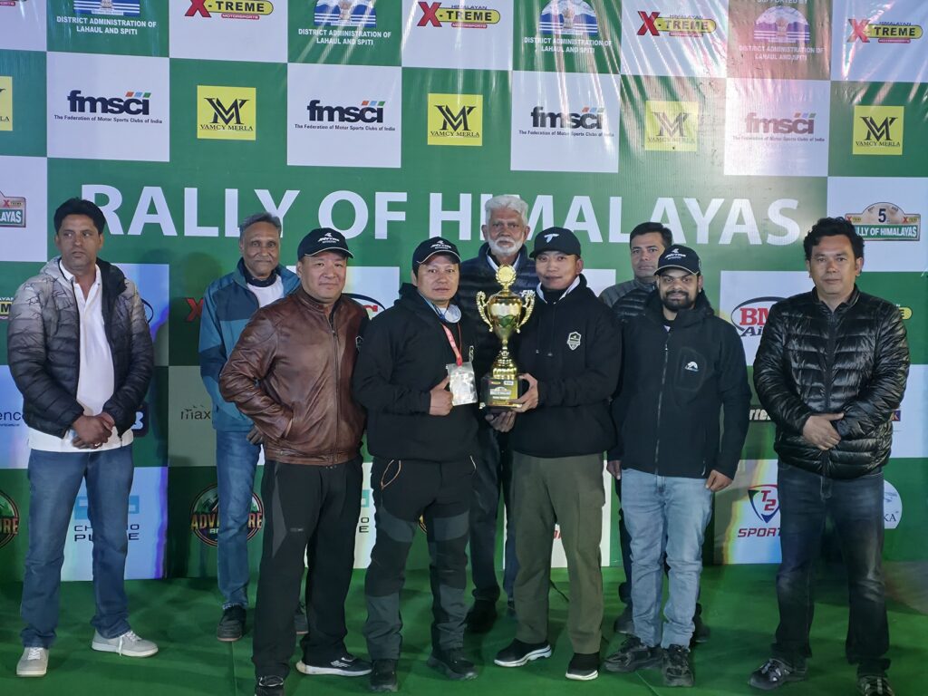Team Adventure X Arunachal Pradesh Clinches Runner-Up at the Rally of Himalayas