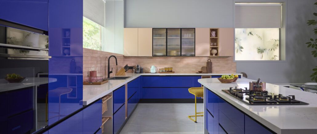 The Savour Zone - Steel Modular Kitchen dramatic kitchen, Making Great Design Accessible: Interio by Godrej unveils experiential 22,000 sq. ft. Flagship store in Mumbai