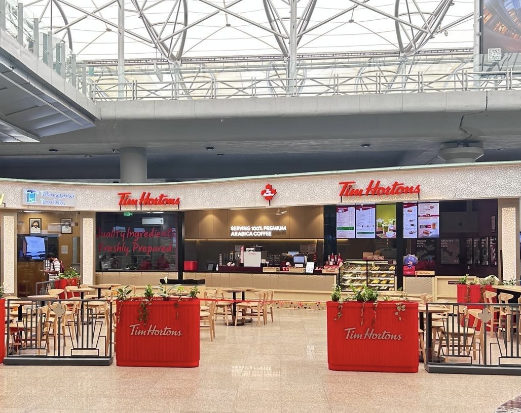 Tim Hortons continues India expansion, now also at Hyderabad Airport Arrivals