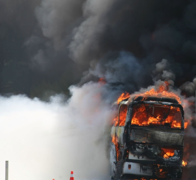 bus fire bus fire