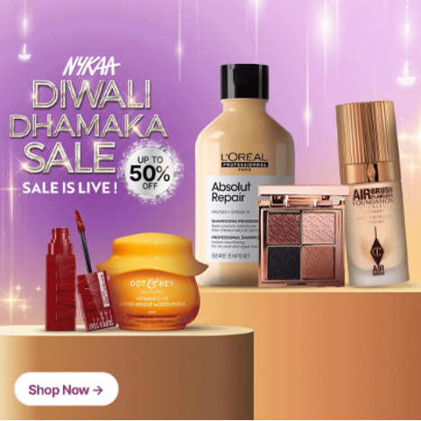 Nykaa Unveils the Diwali Dhamaka Sale