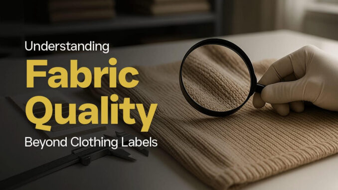 Understanding Fabric Quality Beyond Clothing Labels