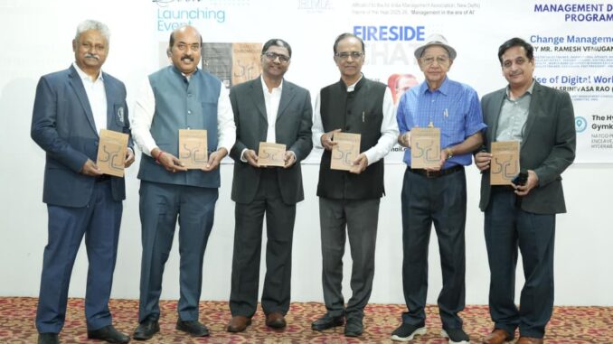 Hyderabad Management Association Hosts Book Launch of Career Chronicles – Employment, Entrepreneurship and Everything in Between