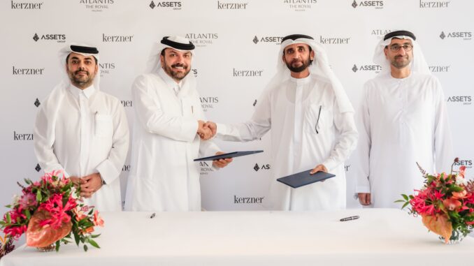 Atlantis The Royal Maldives signing