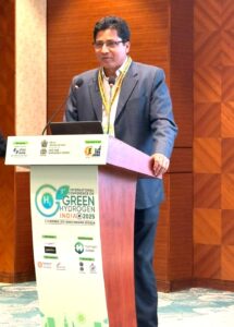 CMD, IREDA Highlights India’s Potential as Global Green Hydrogen Hub at ICGH 2025