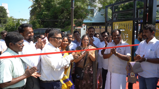 Flex Inaugurates Restored Medavakkam Periya Eri Lake