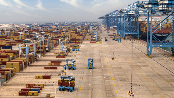 Khalifa Port, India-Egypt trade