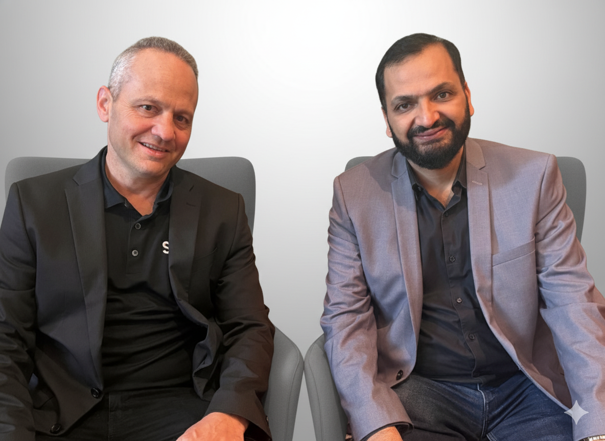 L to R Mr. Ron Sprinzak and Mr. Rishi Ranjan