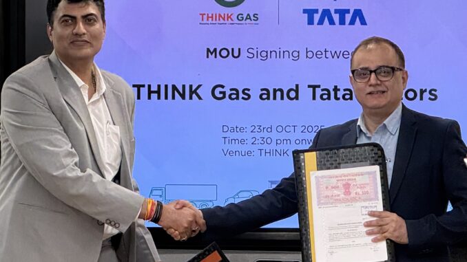 Tata Motors partners with THINK Gas to advance India’s LNG Trucking Ecosystem