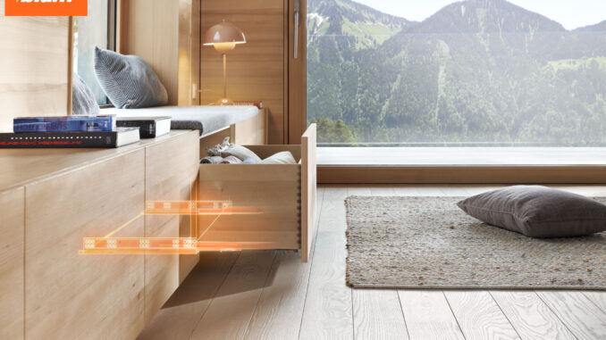 home automation Blum's TANDEM runners Designed for a Lifetime of Smooth Living