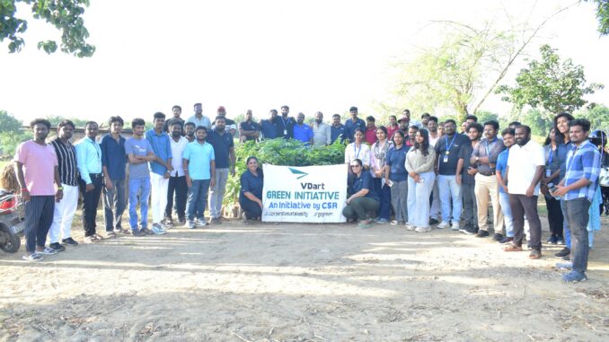 VDart’s CSR Mega Tree Plantation Drive: Nurturing Nature, Empowering Communities