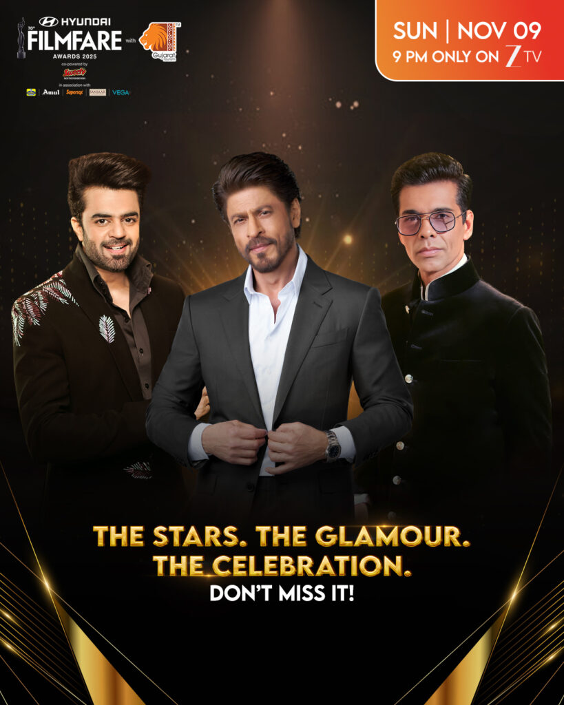 A Night to Remember! Shah Rukh Khan, Kajol, Karan Johar, and Abhishek Bachchan shine at the 70th Filmfare Awards 2025: Telecast Premieres November 9 on Zee TV