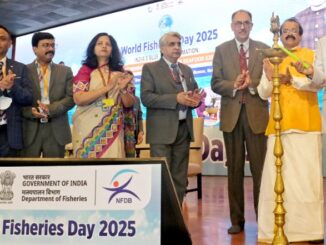 Union Minister Rajiv Ranjan Singh addressed the World Fisheries Day 2025