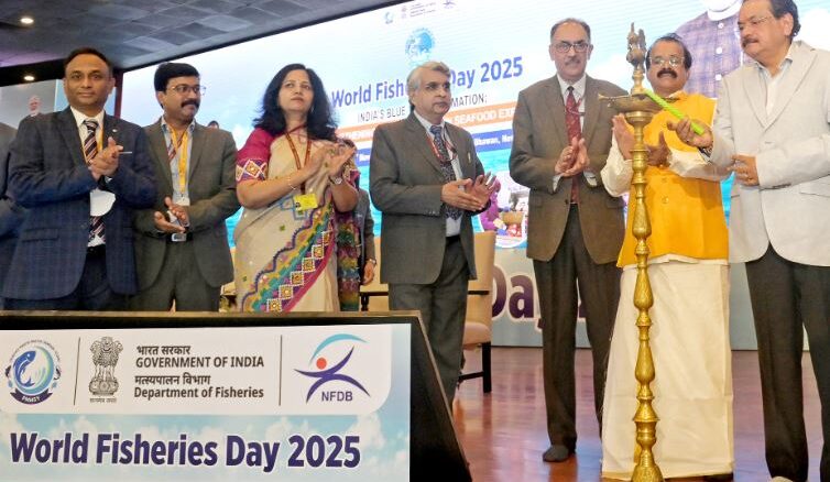 Union Minister Rajiv Ranjan Singh addressed the World Fisheries Day 2025