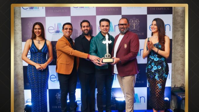 ElitePro Infra Recognized for Outstanding Sales Performance at the Elan The Emperor Project
