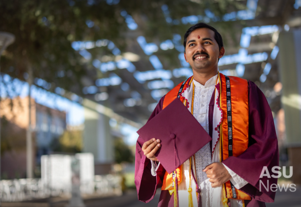 ASU outstanding graduate aims to spark innovation in India