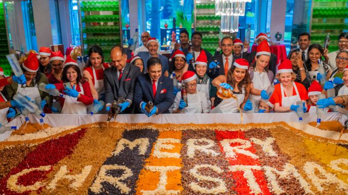 Taj Coromandel, Chennai Rings in the Festive Season with its Annual Cake Mixing Ceremony