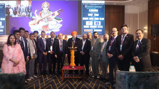 ICAI hosts RESOLVE–2025 – International Convention on Insolvency Resolution & Valuation