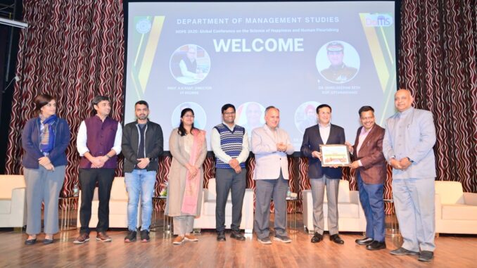 HOPE 2025 at IIT Roorkee Marks a Major Step in India’s Well-Being and Happiness Research Ecosystem