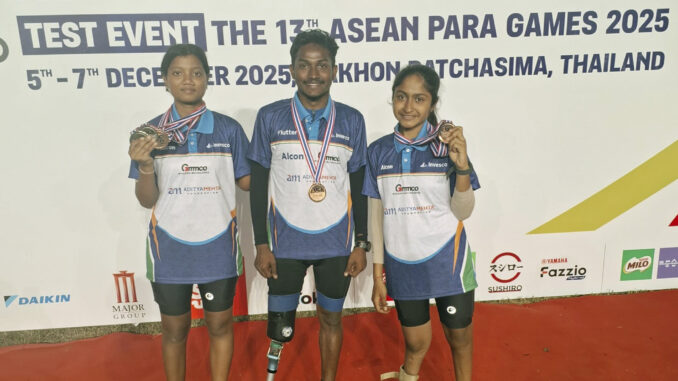 Indian Para-Cyclists Shine at Korat, Thailand Para Cycling Cup 2025