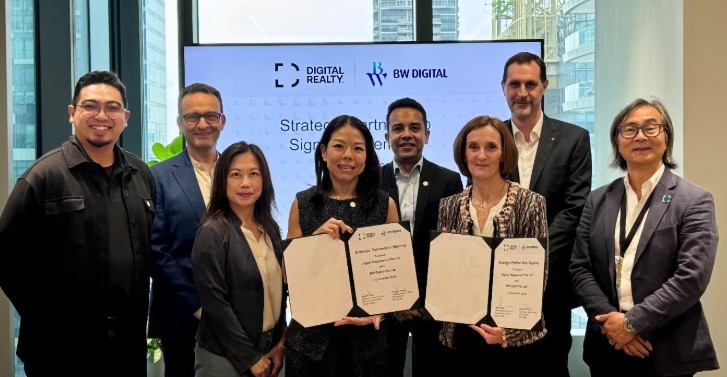 Digital Realty and BW Digital Partne