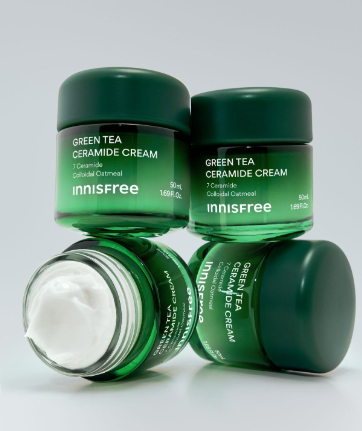 Innisfree Launches Green Tea Ceramide Cream 3 Seconds Supercharged Hydration with Super Green Tea