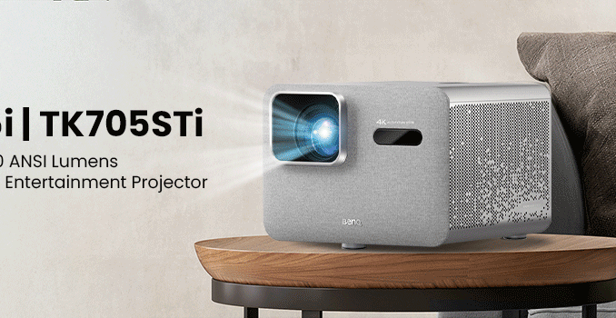 BenQ Launches TK705i and TK705STi: True 4K Home Projectors Designed for Effortless Entertainment and Immersive GamePlay