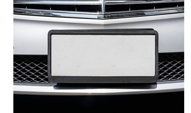 Front License Plate