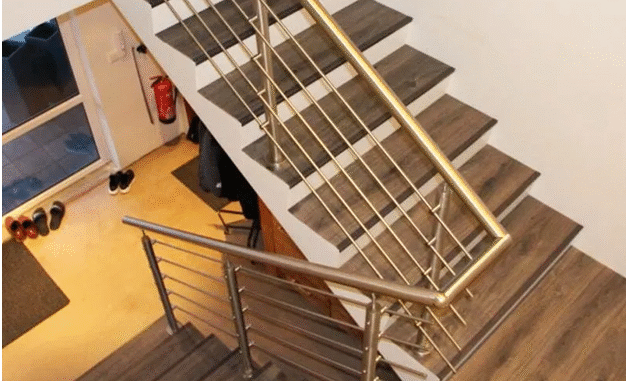 Stainless steel railings