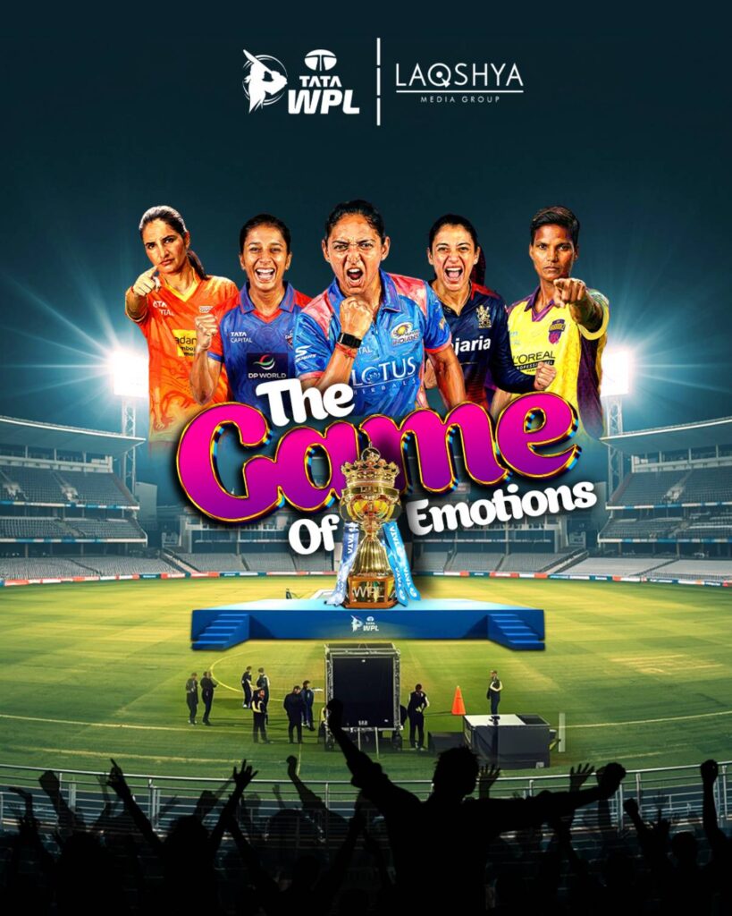 From the Stadium to the Skies: Laqshya Media Group Handed the Mandate to Turn Tata WPL 2026 into a National Festival