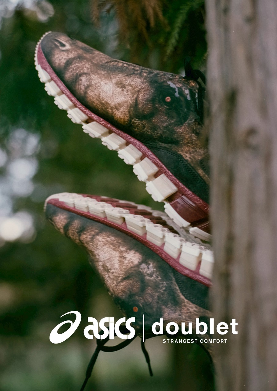 Asics Sportstyle And Doublet Created The New Collaboration Sneaker Gel-quantum 360 I Amp