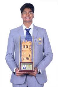 JAIN (Deemed-to-be University) University Student Akash Mani Honoured by Karnataka Olympic Association