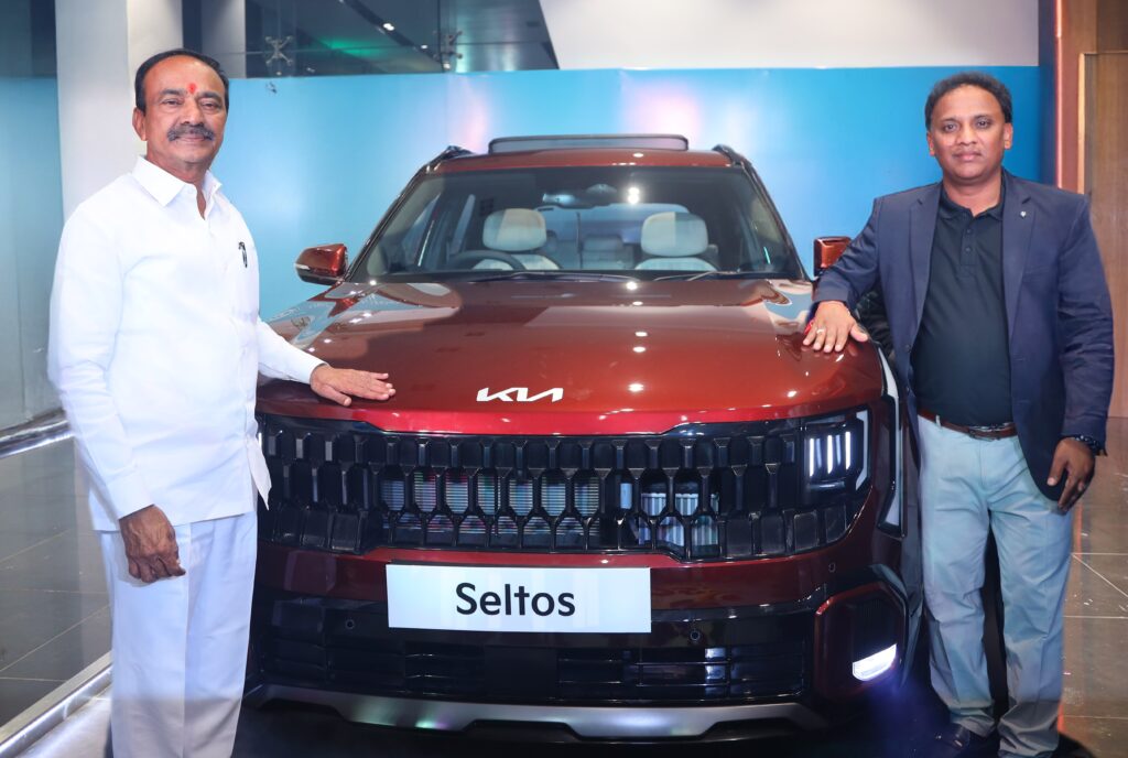 Experience the Bigger, Bolder, and Progressive All-New Kia Seltos launched at Automotive Kia, Hyderabad