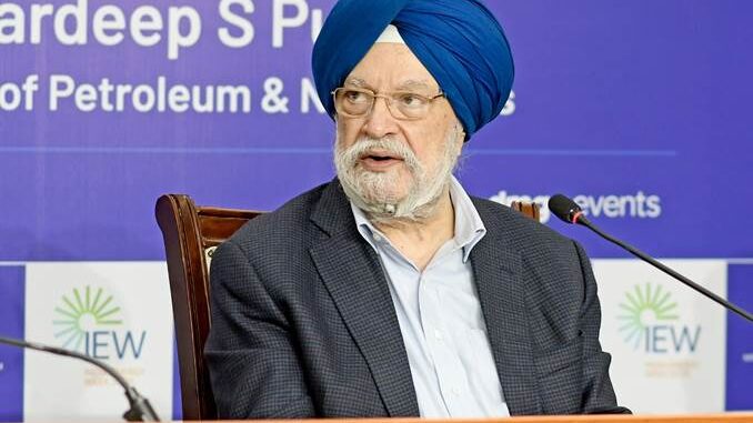 Hardeep Singh Puri, Minister of Petroleum & Natural Gas, Government of India