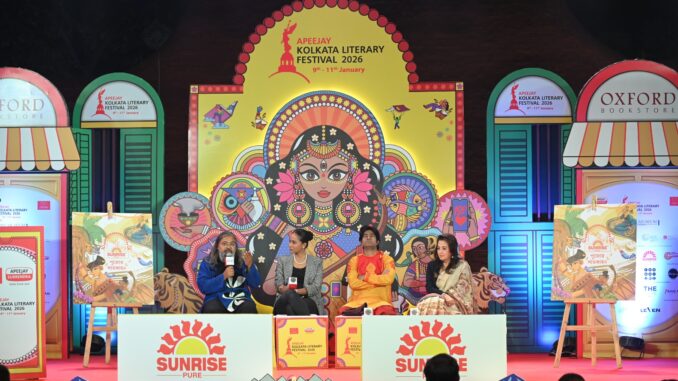 ITC Sunrise Pujor Saatkahon Brings Bengal’s Durga Puja Stories to Apeejay Kolkata Literary Festival 2026