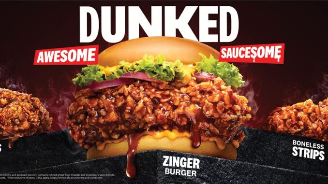 KFC Unveils Campaign Film for Its Latest Dunked Range