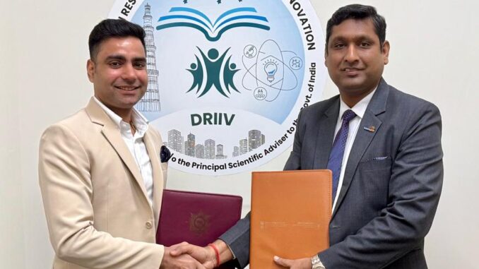 Matrix Geo Solutions and DRIIV Foundation Partner Through Strategic MoU to Drive Drone, GeoAI, and National Science & Technology Missions