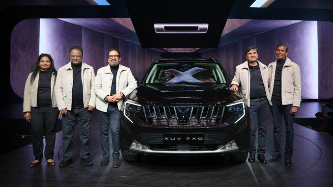 Mahindra Premieres XUV 7XO with 5 Pioneering Tech Disruptions