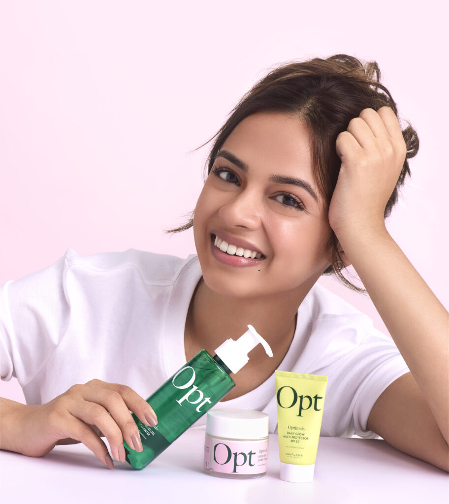 Oriflame India Collaborates with Nitanshi Goel to Launch Opt Optimals Even Out Range in India